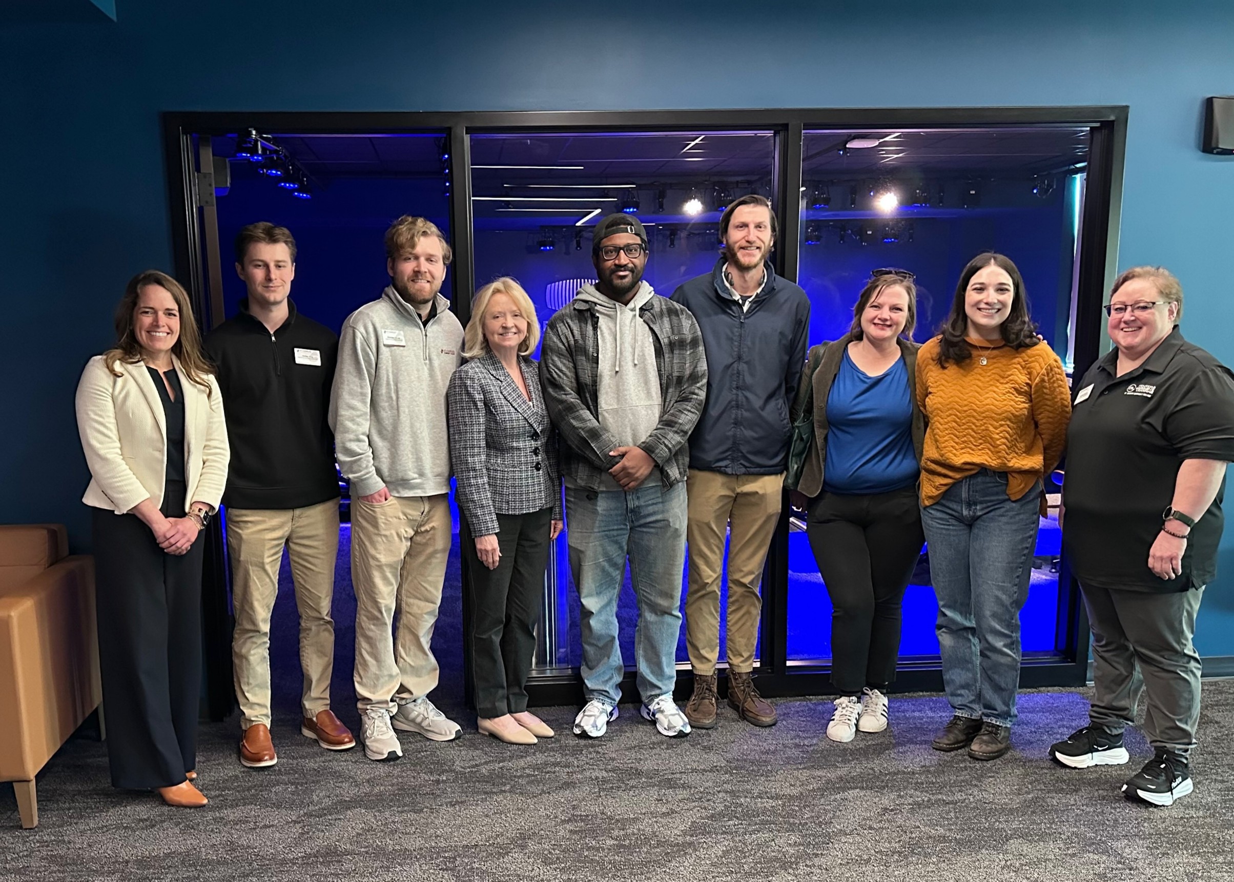 WASHINGTON UNIVERSITY’S A.V.A. STUDIO VISITS SCC’S CIL